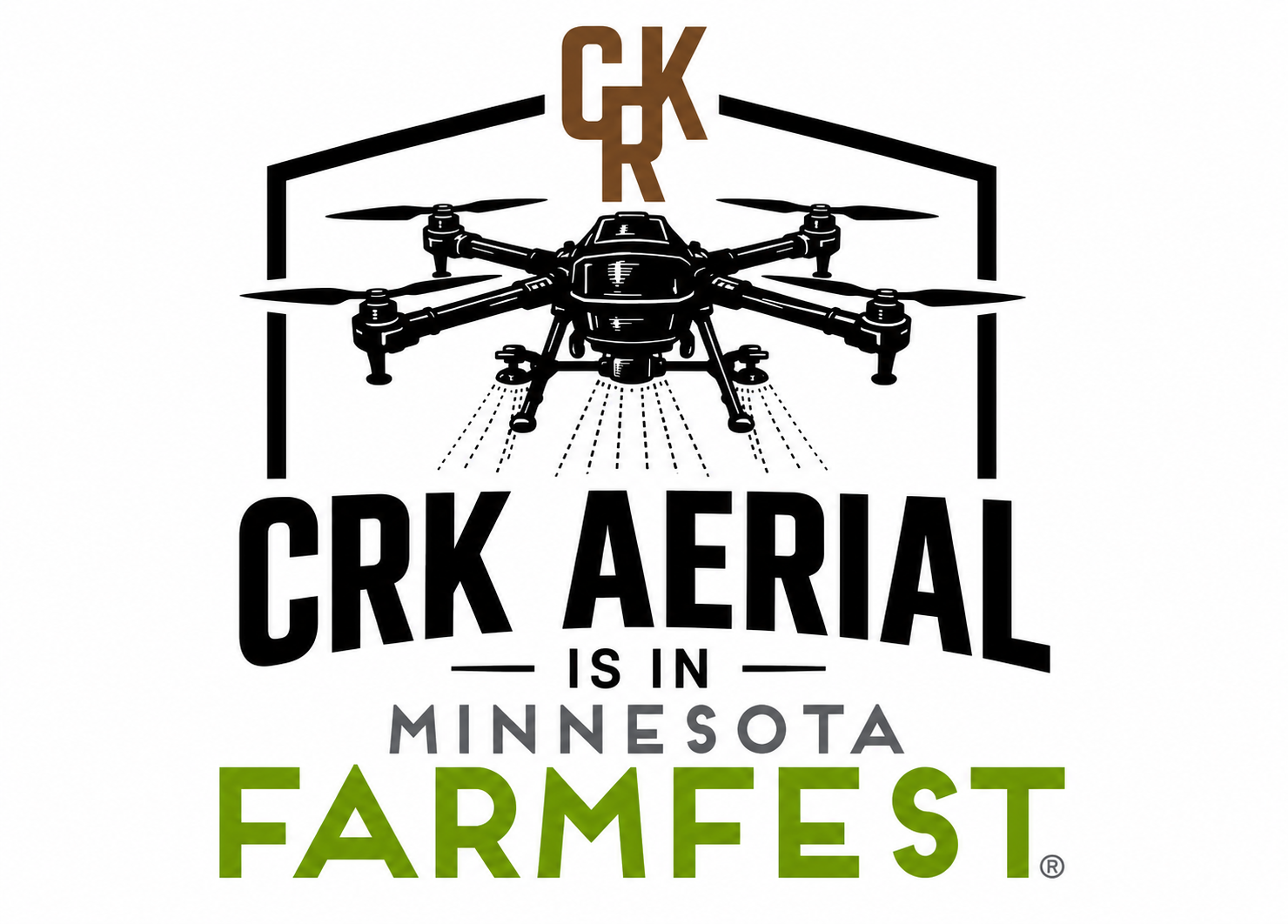 CRK Aerial at Minnesota Farmfest