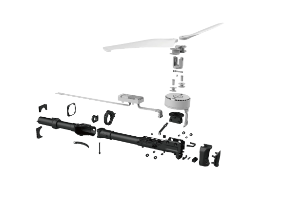 P100 Pro - Arm - Frame (Arm 2)