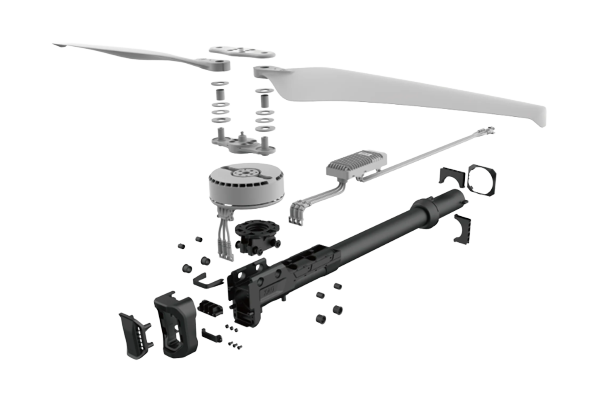 P100 - Arms - Frame (Arm 1/2)