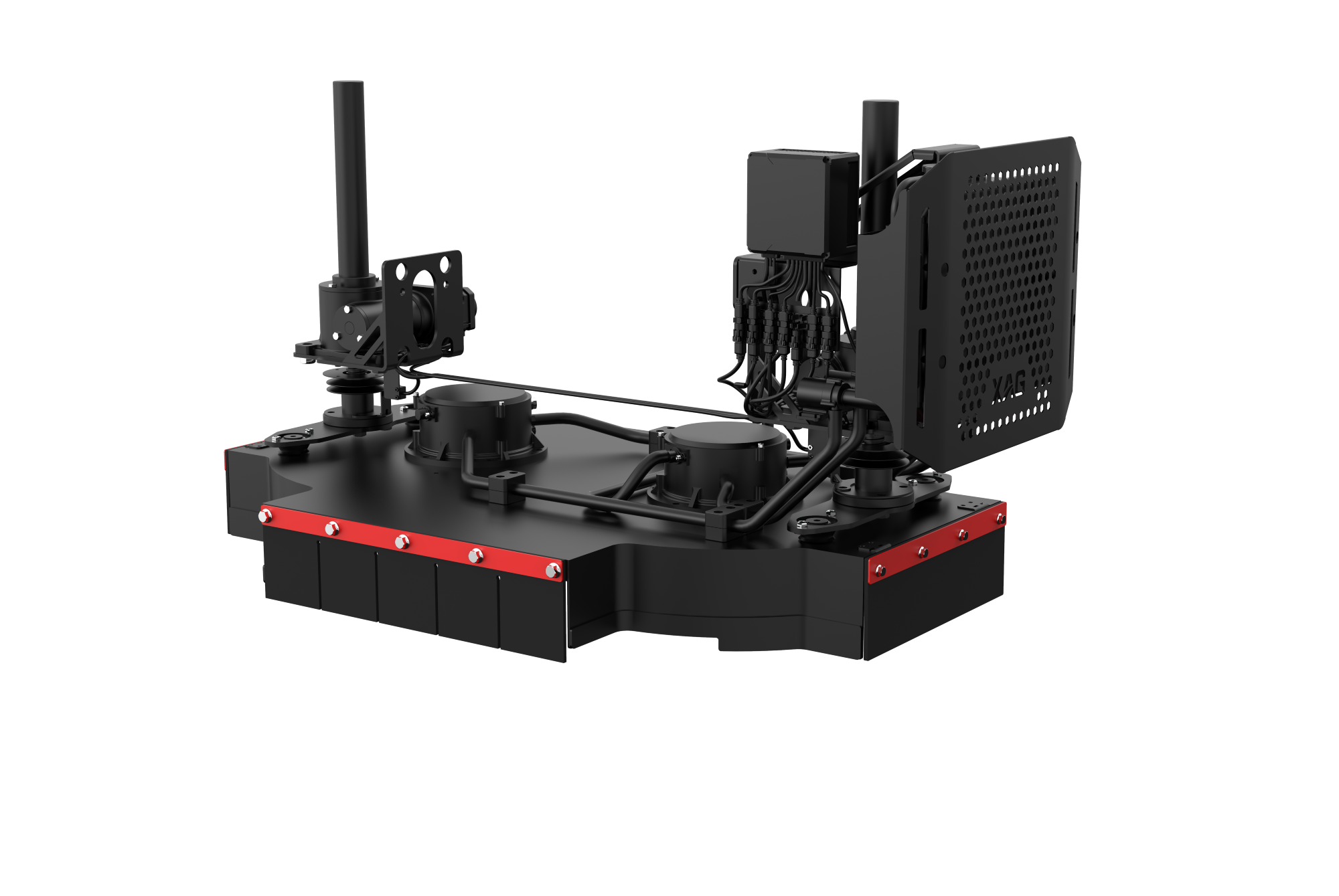 Autonomous mower for fields and farms