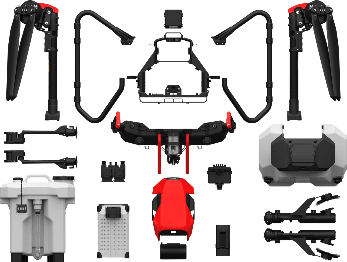 Agricultural Spraying Drone XAG V40 Spraying Drone (4.2gal / 16L)-Drone / UAV-XAG-HSE-UAV