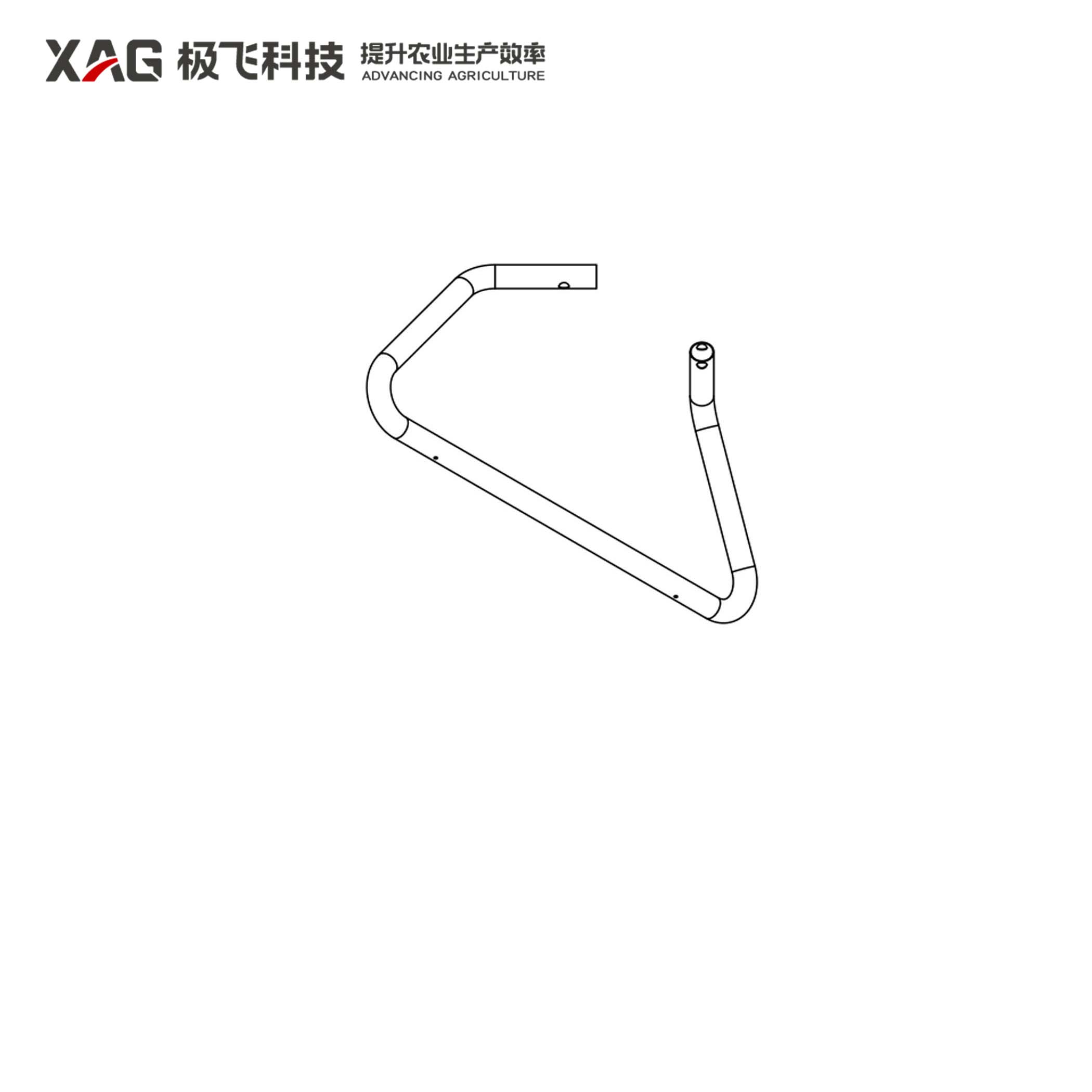 P100P Landing Skid (for RealTerra, Right)