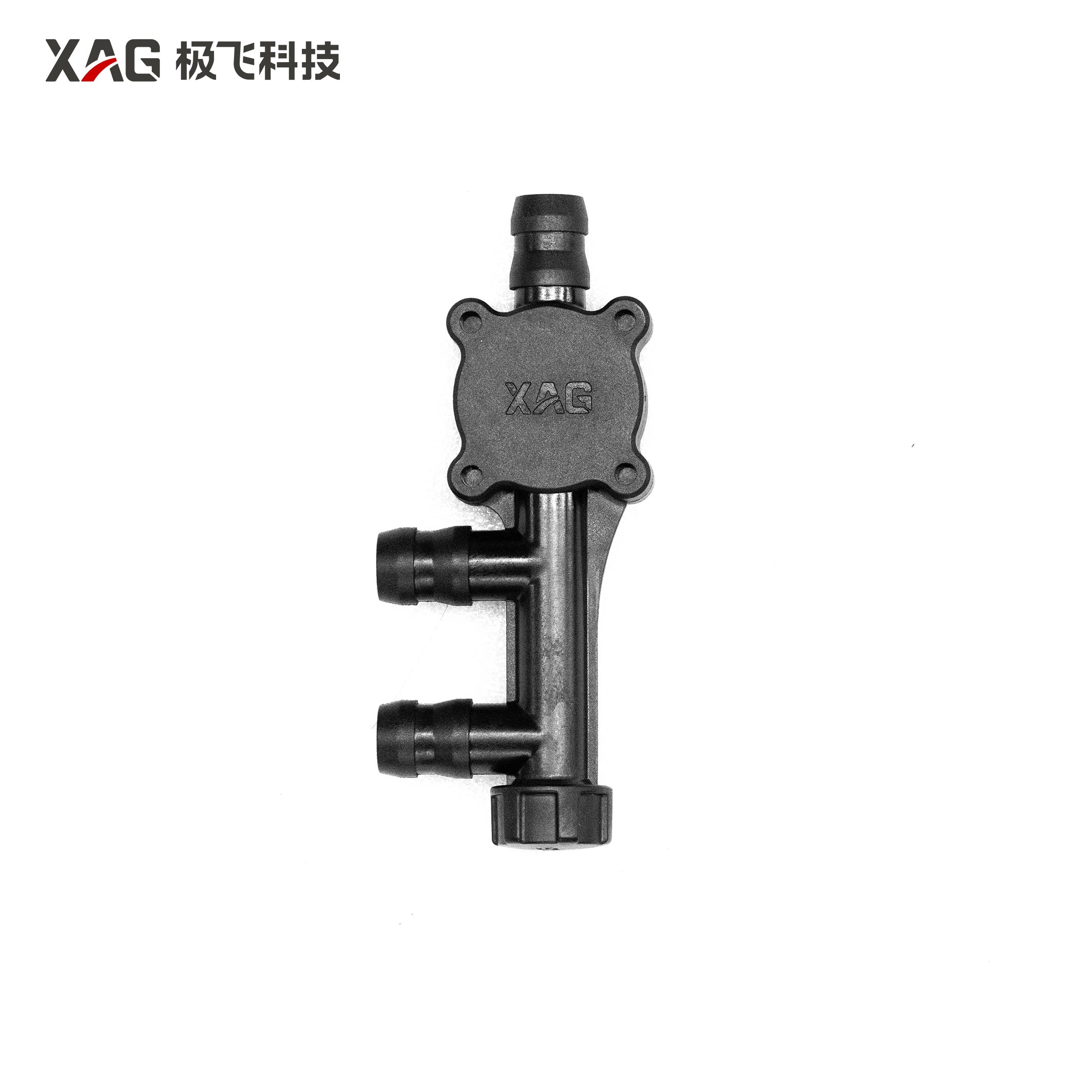 P100P 3-Way Tube Fitting (incl. Pulsation Damper)