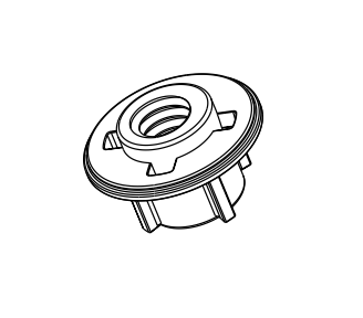 P100 V40EN,P100 Nozzle Extension Rod Screw Mount