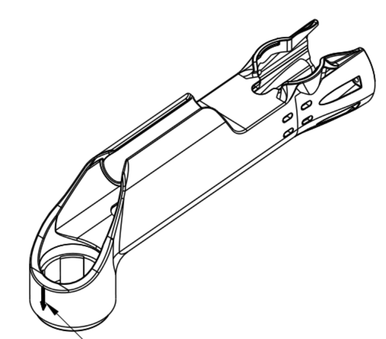 P100 V40EN,P100 Nozzle Extension Rod