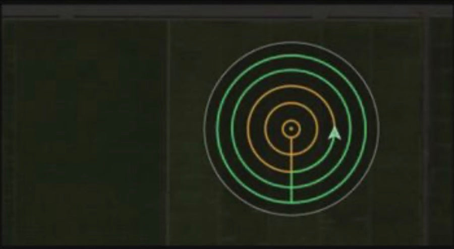 Circular flight path