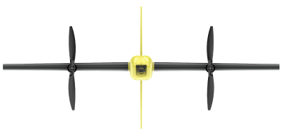 Rear elevation of the Copperhead airframe