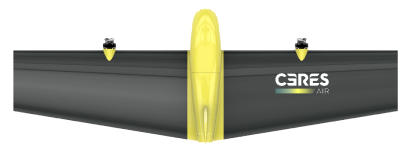 Front elevation of the Copperhead airframe